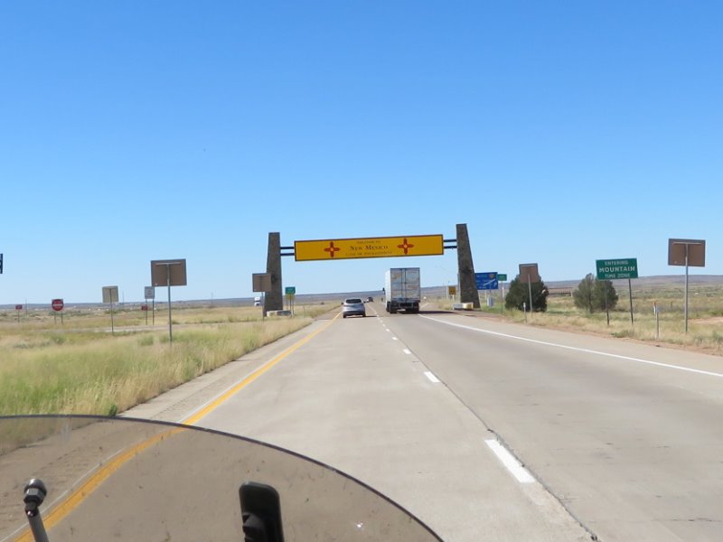 Entry to New Mexico